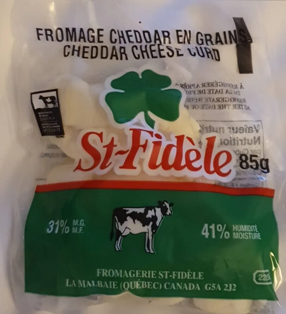 Fromage cheddar en grains