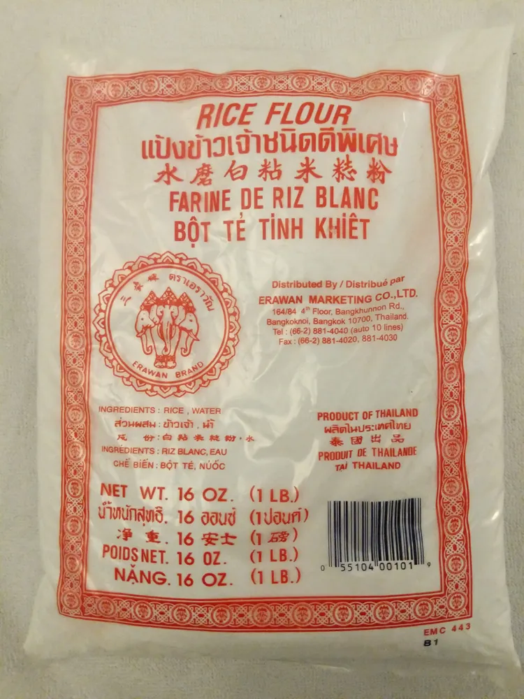 Erawan, rice flour