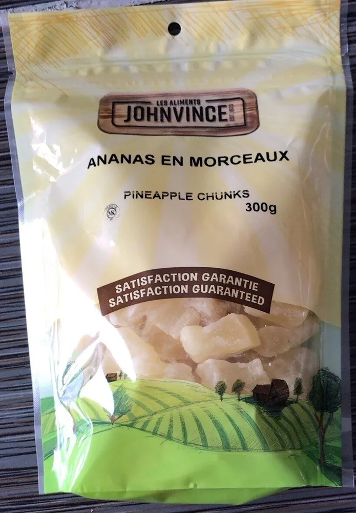 Ananas en morceaux