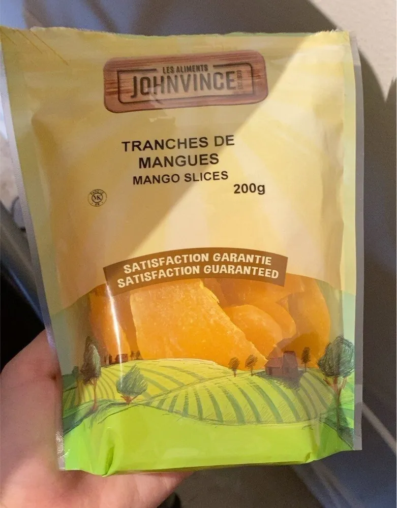 Tranches de mangues