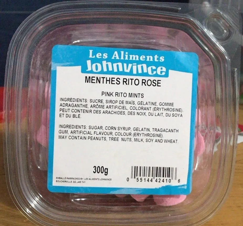 Menthes rito rose