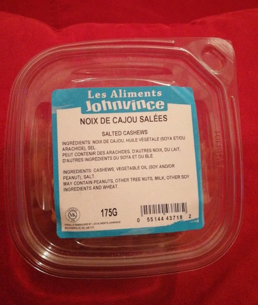 Noix de cajou salées