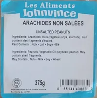 Arachides non salées