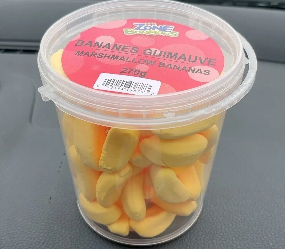 Bananes guimauve