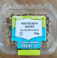 Noix de soya salées