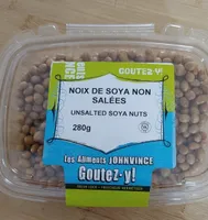 Noix de soya non salées