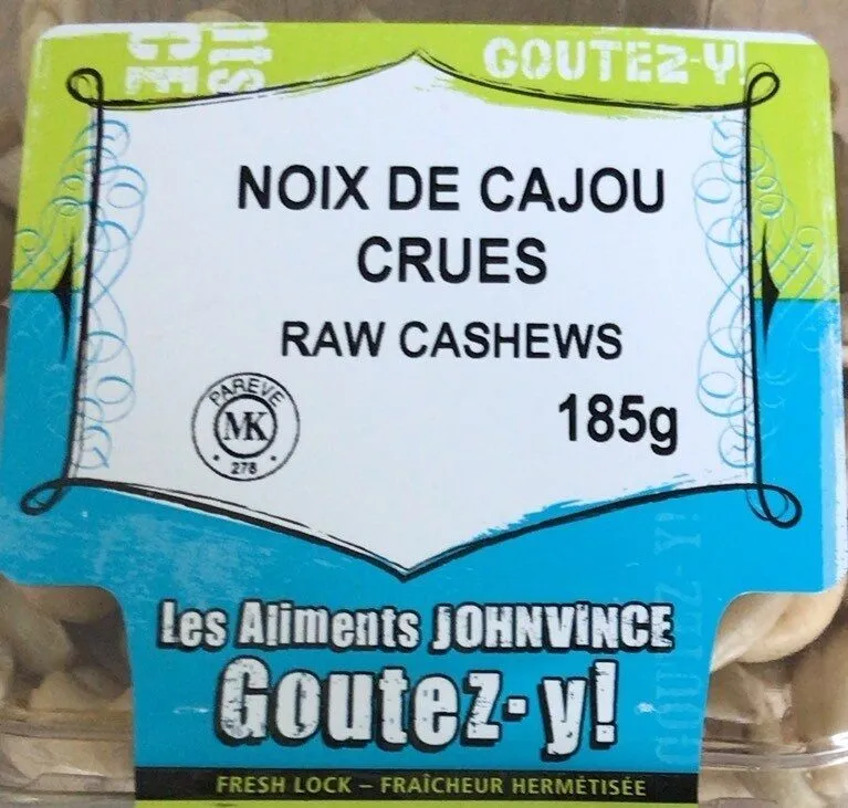 Noix de cajou crues