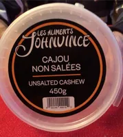 Cajou non salées