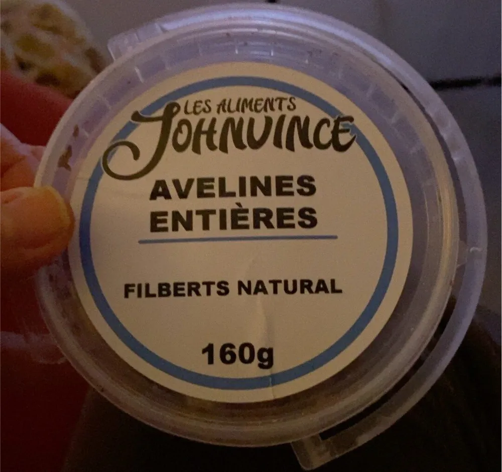 Avelines entieres