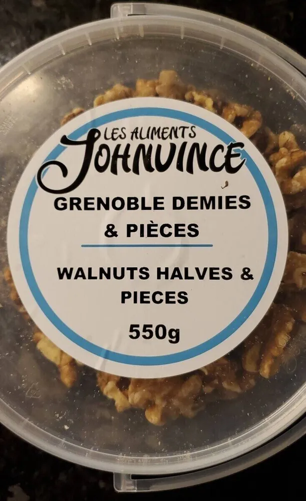 Noix de grenoble demies et pieces
