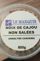 Noix de cajou non salées