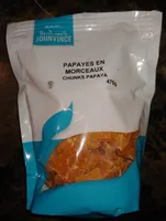 Papayes en morceaux