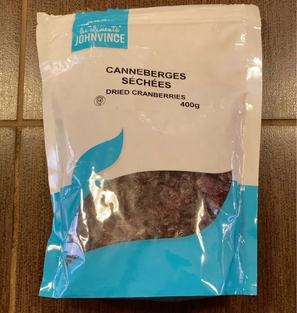 Canneberges séchées