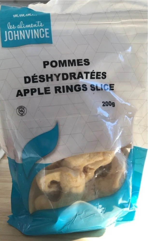 Pommes déshydratées
