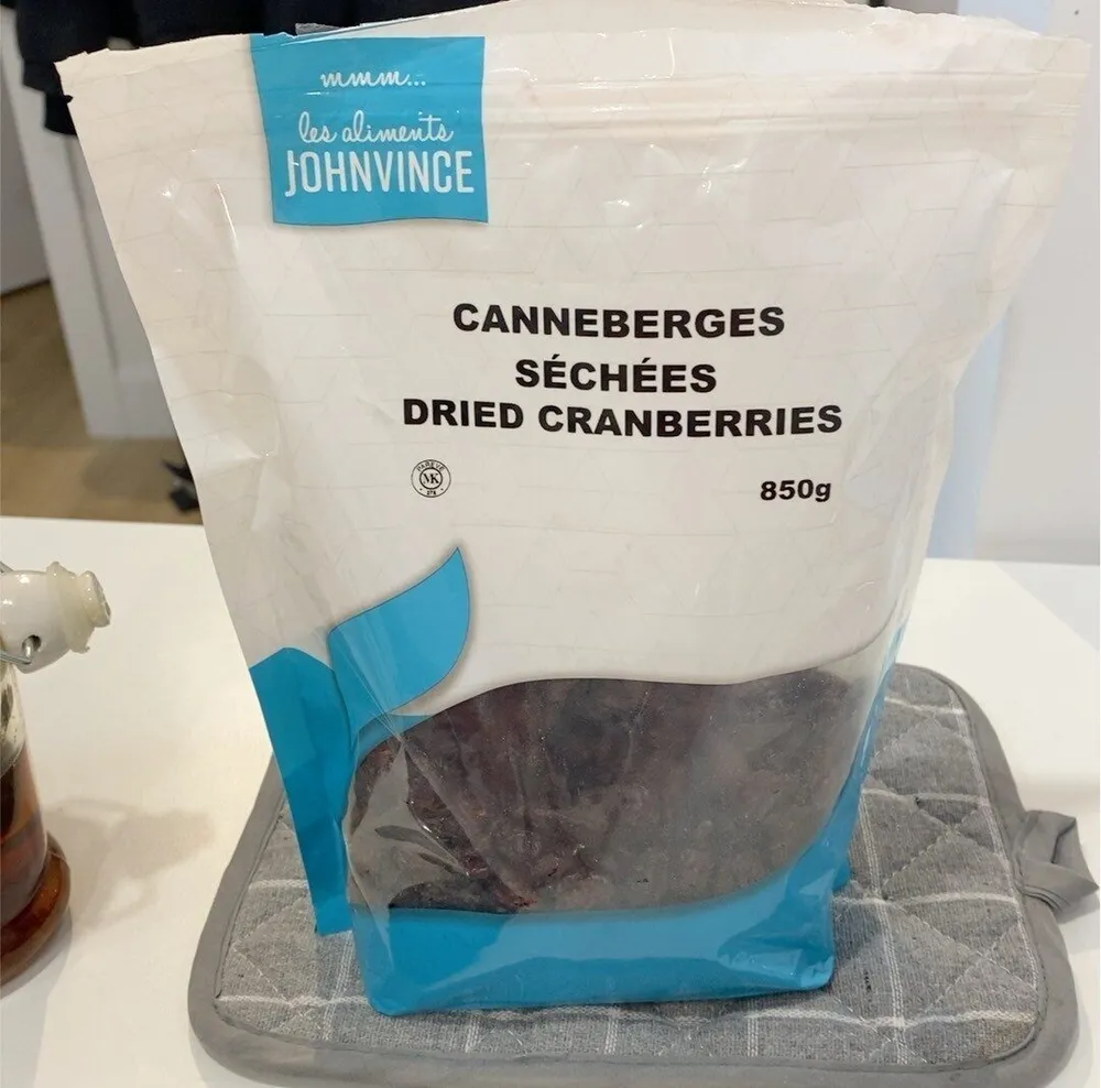 Canneberges séchées