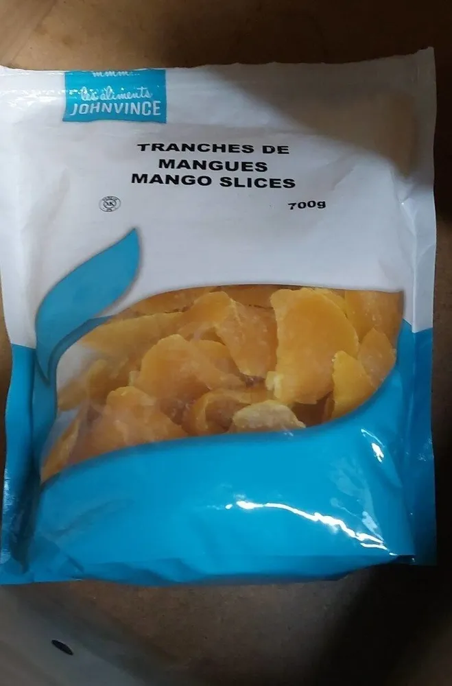 Tranches de mangues
