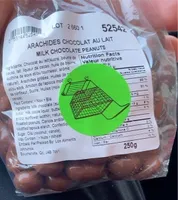 Arachides chocolat au lait