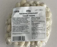 Yogurt raisins