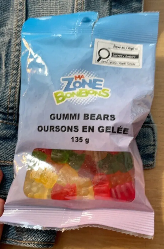 OURSONS EN GELÉE