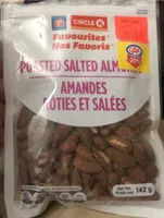 Amande rôties et salées