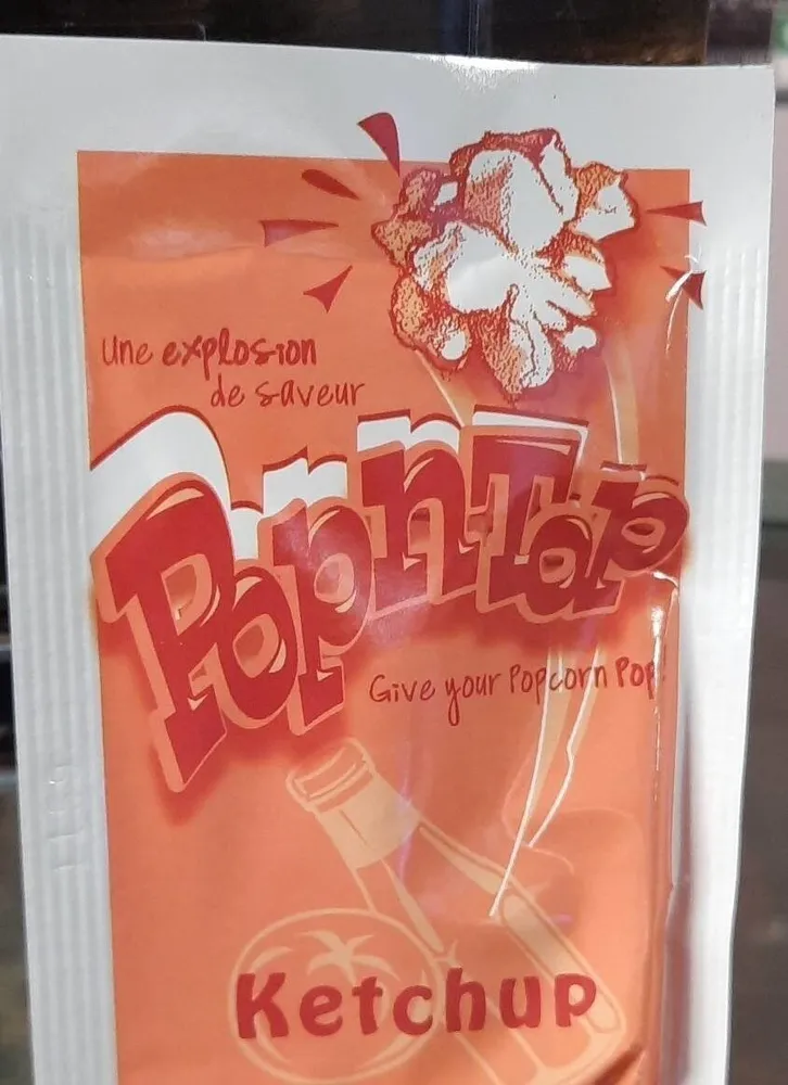 Pop corn seasoning ketchup