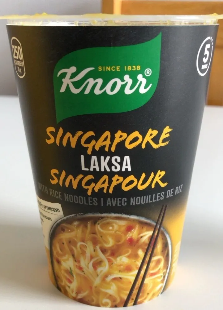 Singapore Laksa with Rice Noodles
