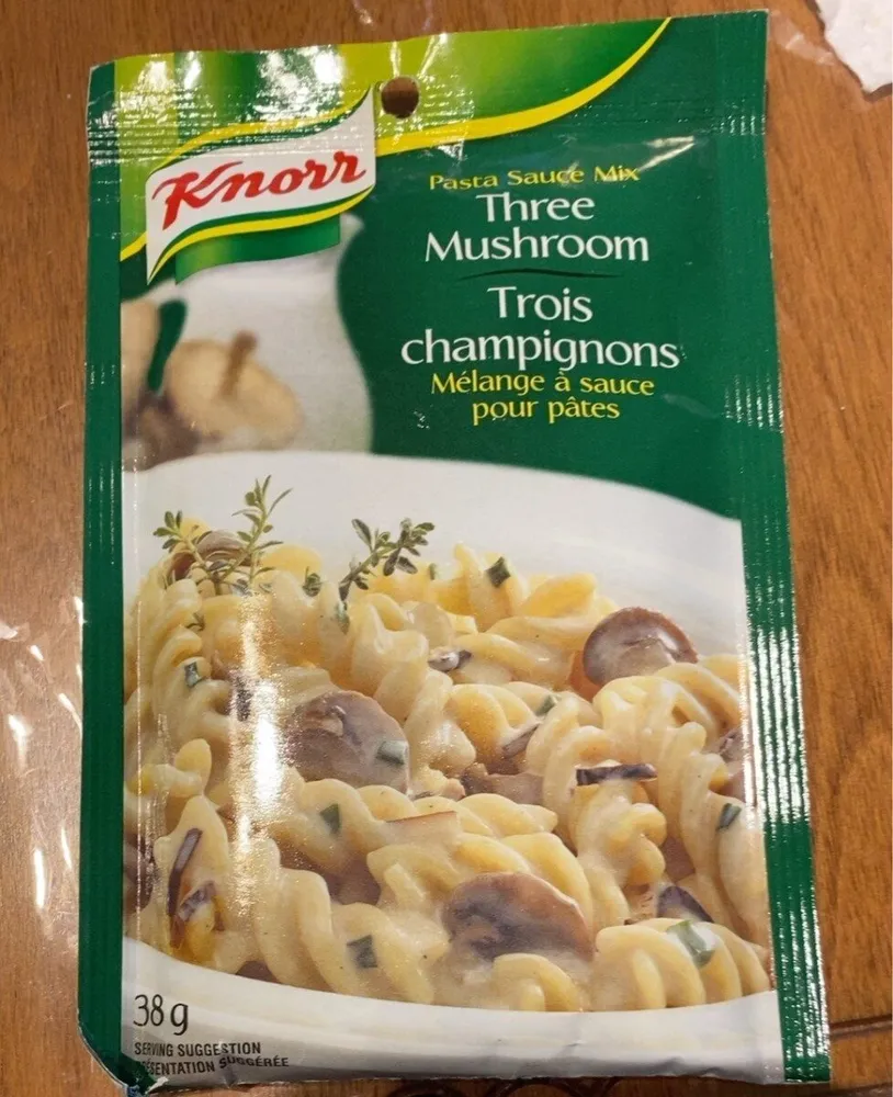 Mélange sauce pour pâtes Trois champignons