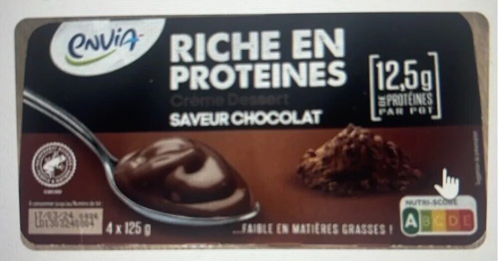Crème dessert chocolat