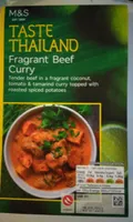 Fragant beef curry