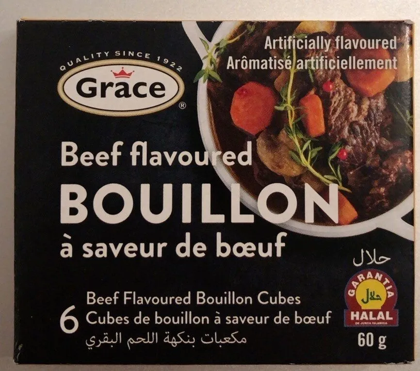 Beef Flavoured Bouillon Cubes