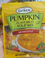 Pumpkin flavored soup mix