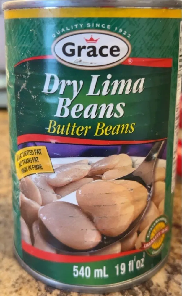 Dry Lima Beans (Butter Beans)