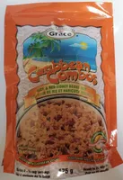 Rice and red kidney beans mix