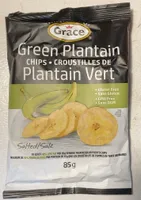 Green plantain chips