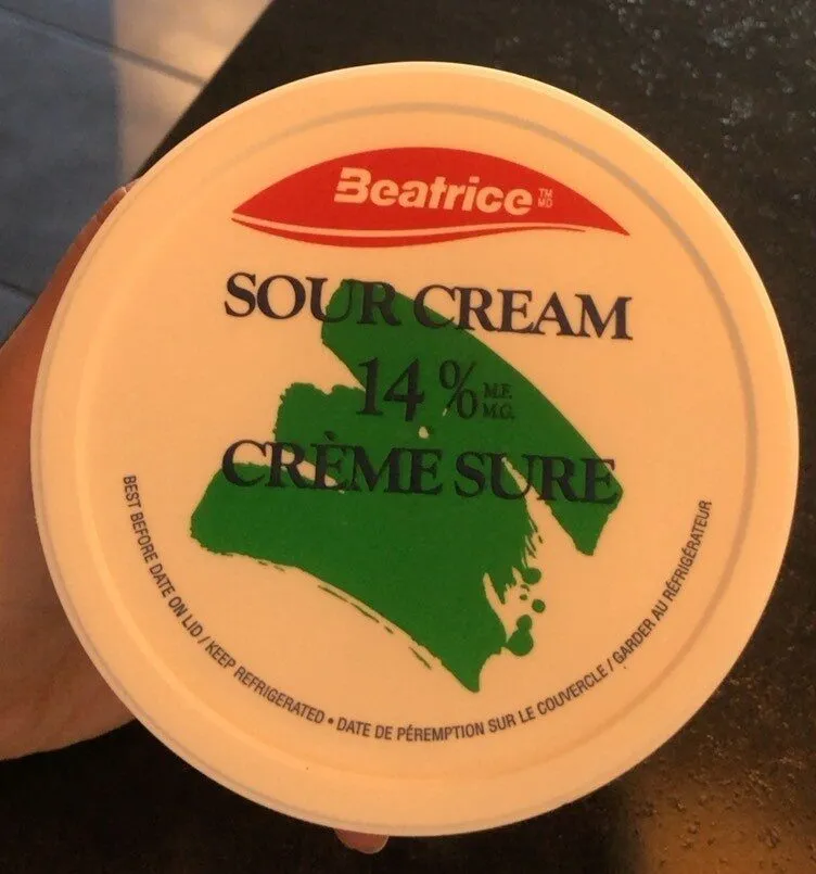 Sour cream 14%