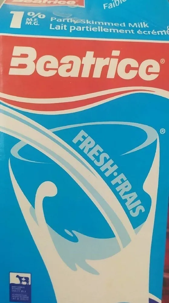 Partly skimmed milk