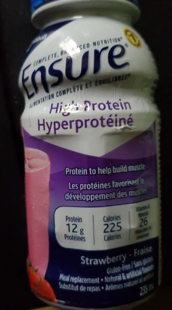 Ensure substitut de repas hyperprotéiné