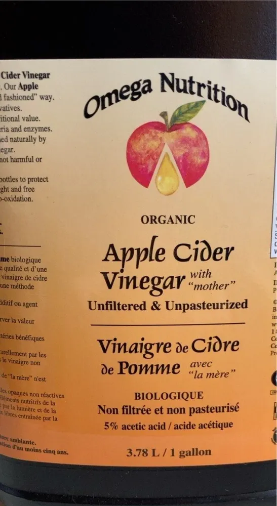 Vinaigre de cidre de pomme