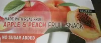Collation pomme et pêche