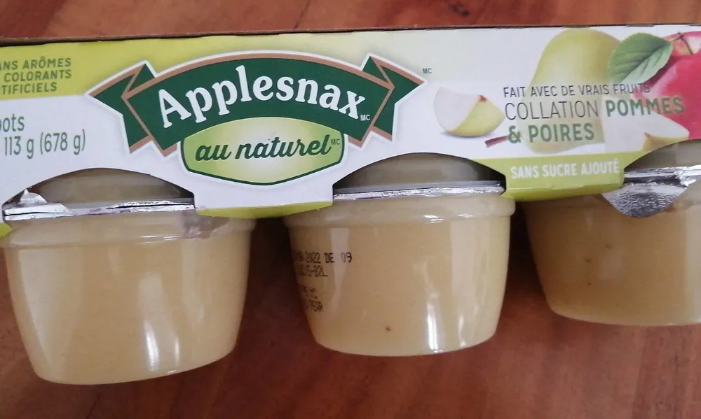 Collation pommes et poires