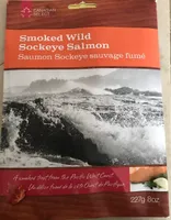 Saumon Sockeye sauvage fumé