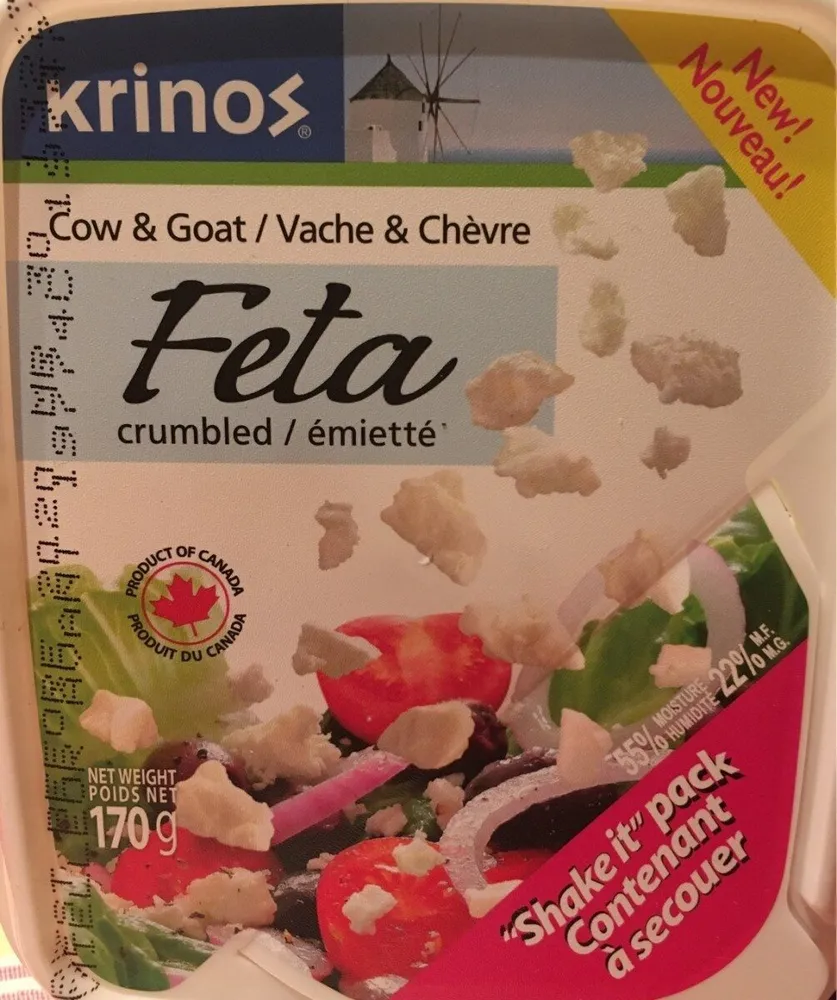 Feta crumbled/émietté