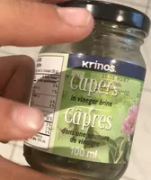 Câpres dans une seumure de vunaigre
