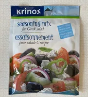 Seasoming mix for greek salad