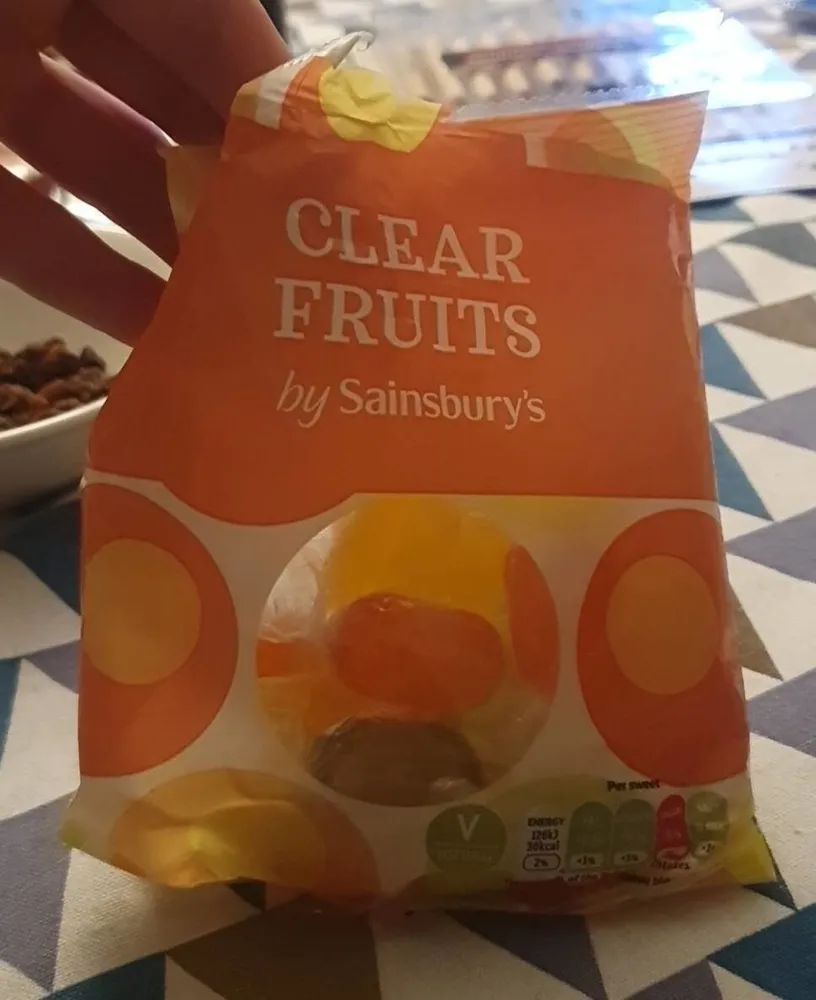 Clear fruits