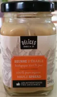 Beurre d’érable