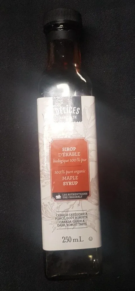 Sirop d'érable