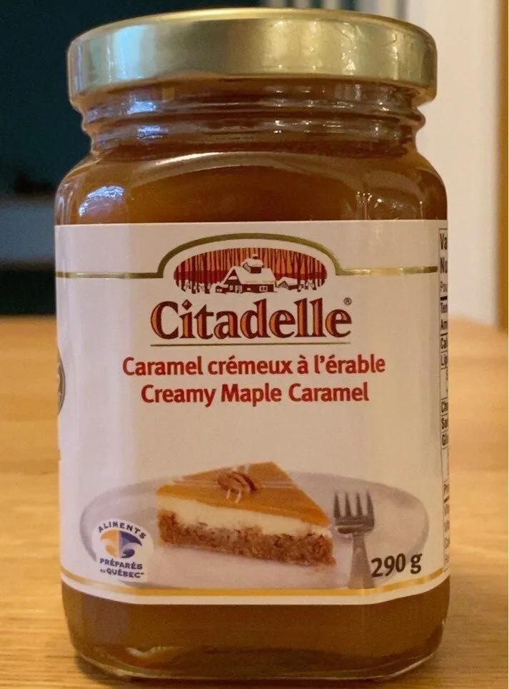 Caramel crémeux à l’érable
