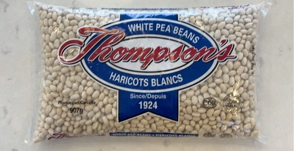 White pea beans