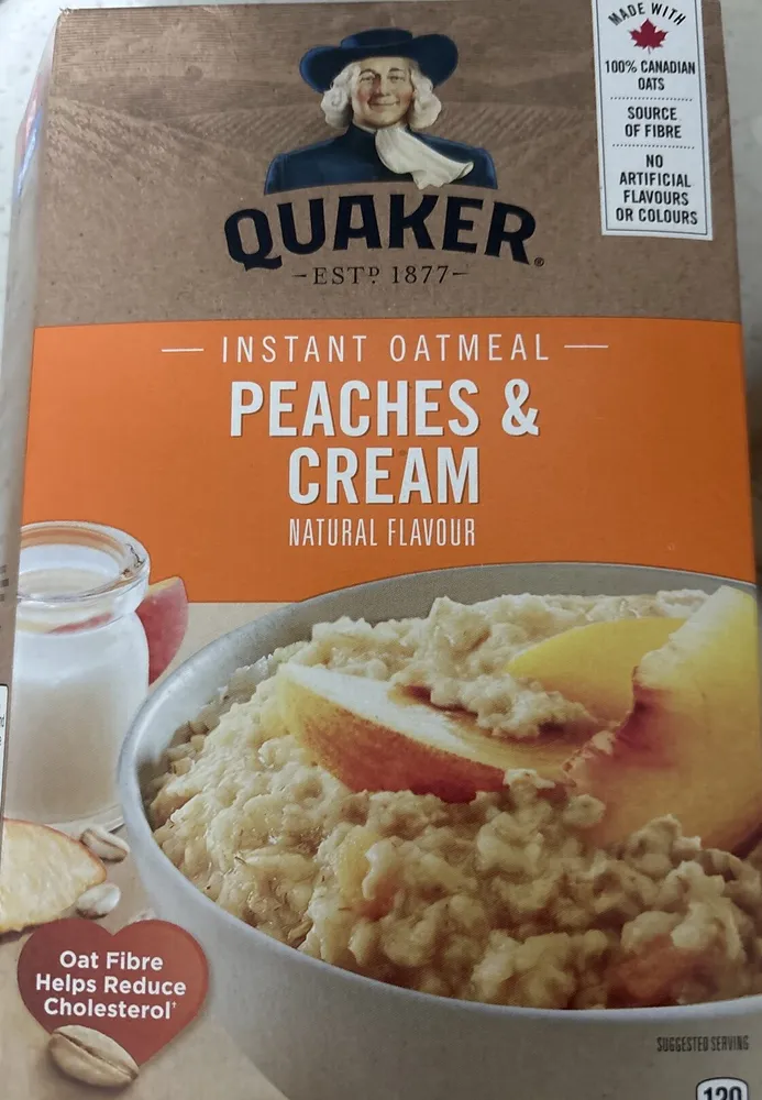Peaches & Cream Oatmeal